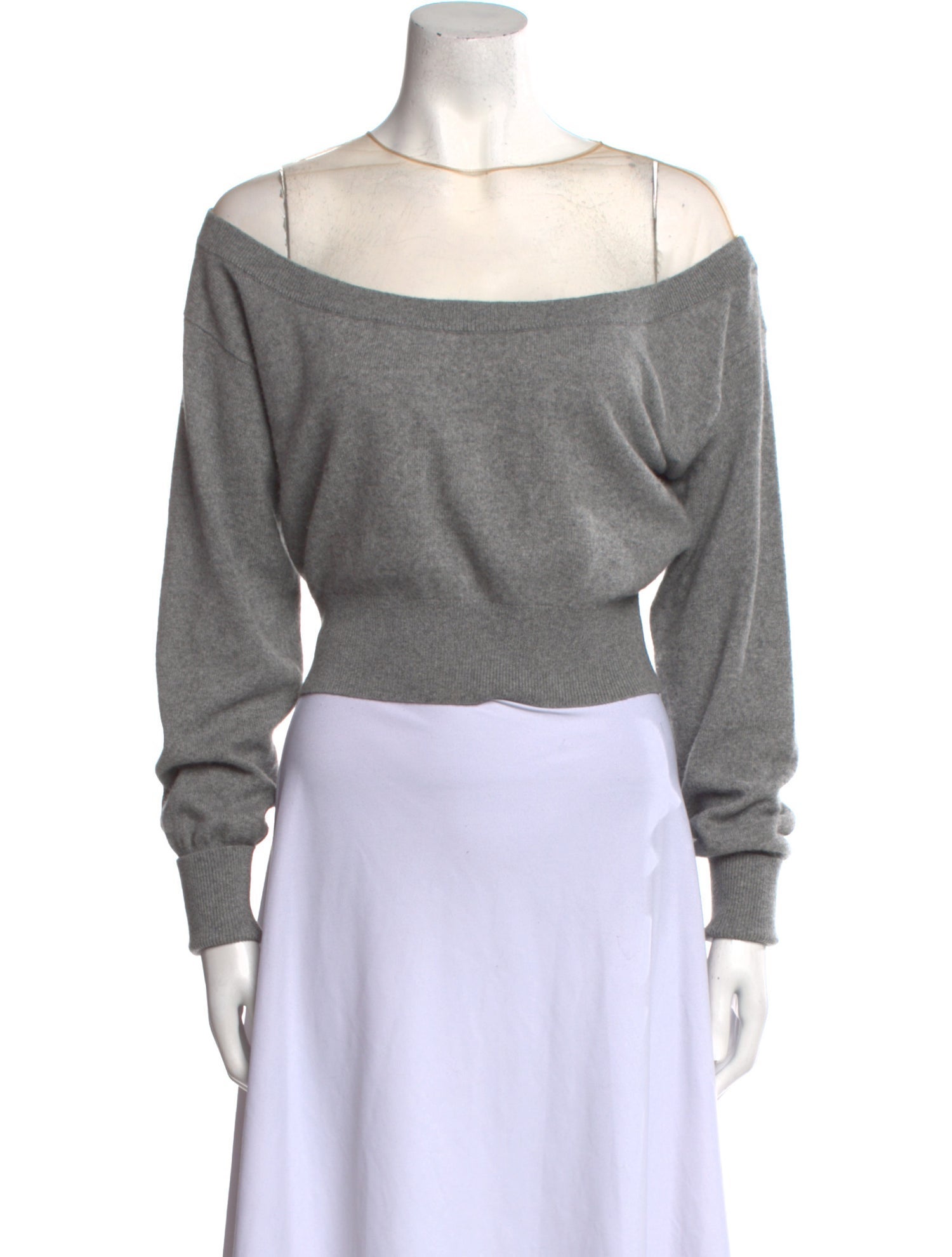 Alexander Wang Wool Bateau Neckline Sweater