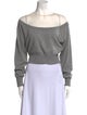 Alexander Wang Wool Bateau Neckline Sweater