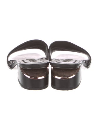 Alexander Wang Leather Slides