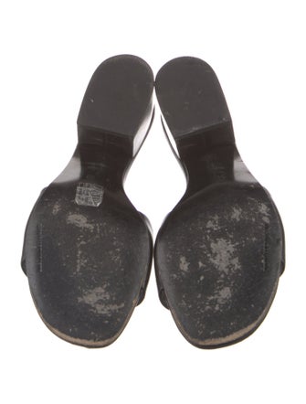 Alexander Wang Leather Slides
