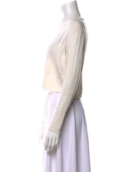 Alexander Wang Merino Wool Bateau Neckline Sweater