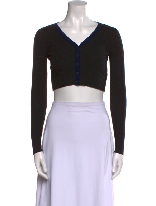 Alexander Wang Merino Wool V-Neck Sweater