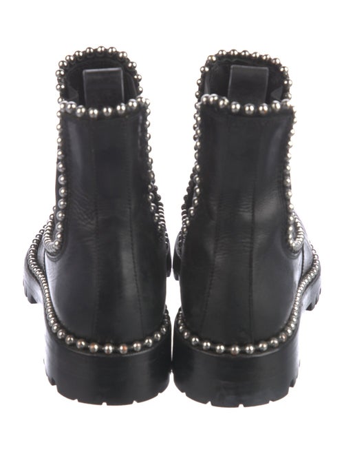 Alexander Wang Leather Studded Accents Chelsea Boots