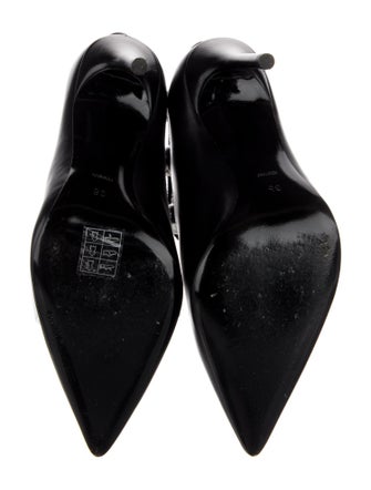 Alexander Wang Leather Cutout Accent Lace-Up Boots