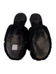 Alexander Wang Faux Fur Studded Accents Mules