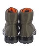 Alexander Wang Nylon Studded Accents Combat Boots