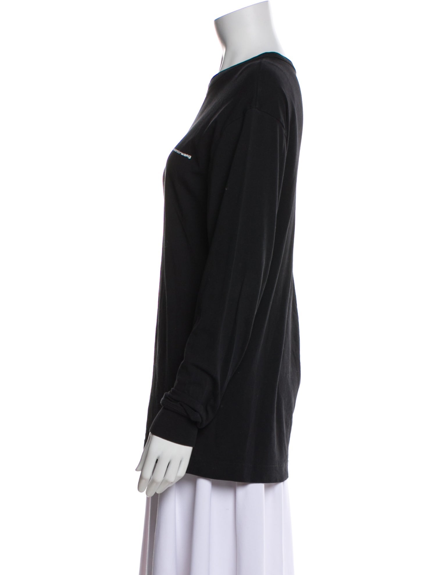 Alexander Wang Crew Neck Long Sleeve Sweatshirt