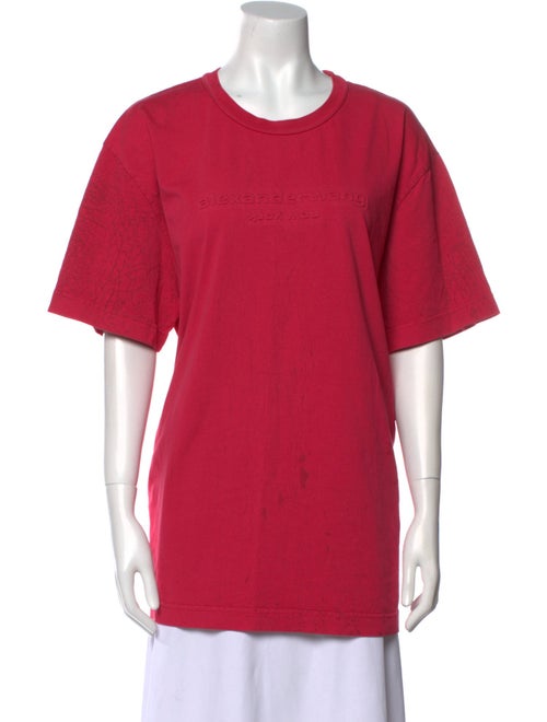 Alexander Wang Crew Neck Short Sleeve T-Shirt