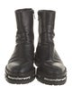 Alexander Wang Leather Combat Boots