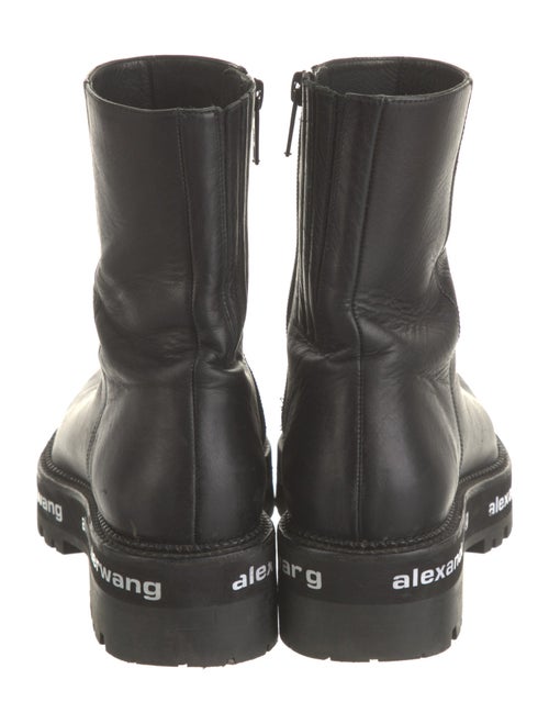 Alexander Wang Leather Combat Boots