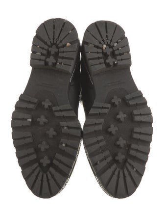 Alexander Wang Leather Combat Boots