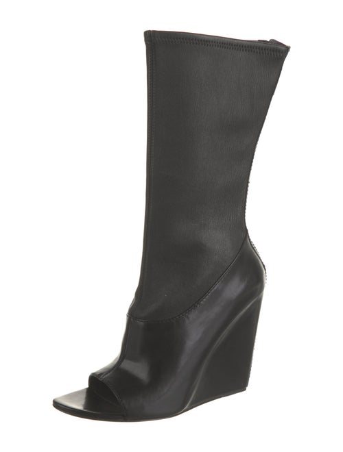 Alexander Wang Leather Sock Boots