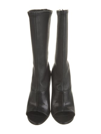 Alexander Wang Leather Sock Boots