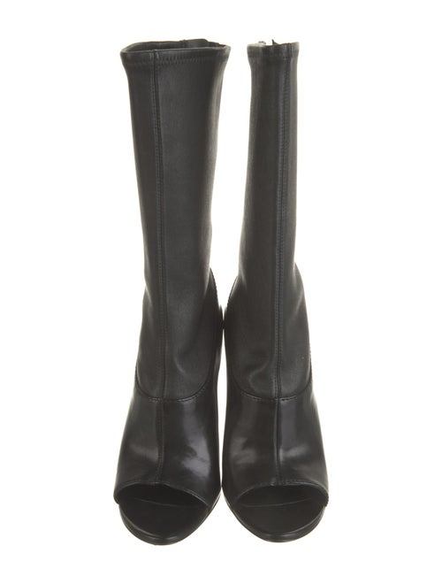 Alexander Wang Leather Sock Boots