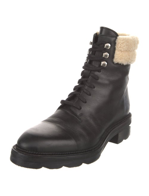 Alexander Wang Leather Combat Boots