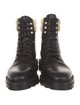 Alexander Wang Leather Combat Boots