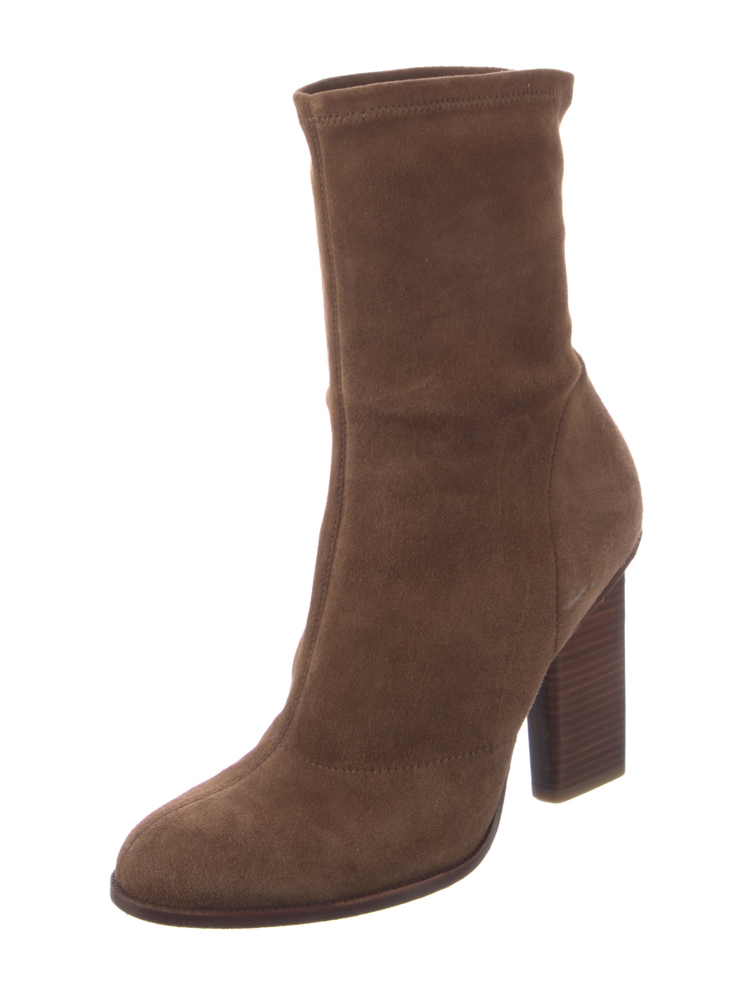 Alexander Wang Suede Sock Boots