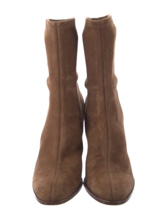 Alexander Wang Suede Sock Boots