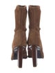 Alexander Wang Suede Sock Boots