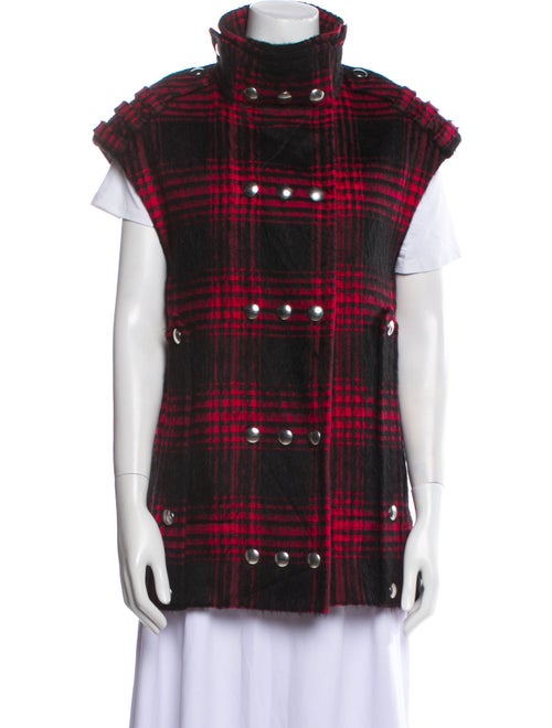 Alexander Wang Plaid Print Vest