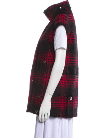 Alexander Wang Plaid Print Vest