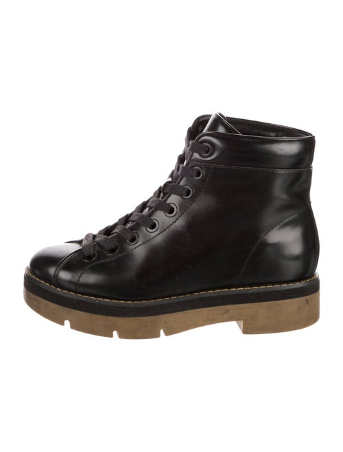 Alexander Wang Leather Combat Boots