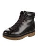 Alexander Wang Leather Combat Boots