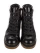 Alexander Wang Leather Combat Boots