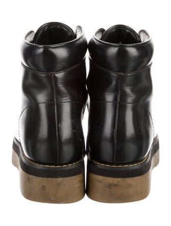 Alexander Wang Leather Combat Boots
