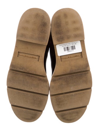 Alexander Wang Leather Combat Boots