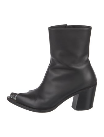 Alexander McQueen Leather Boots