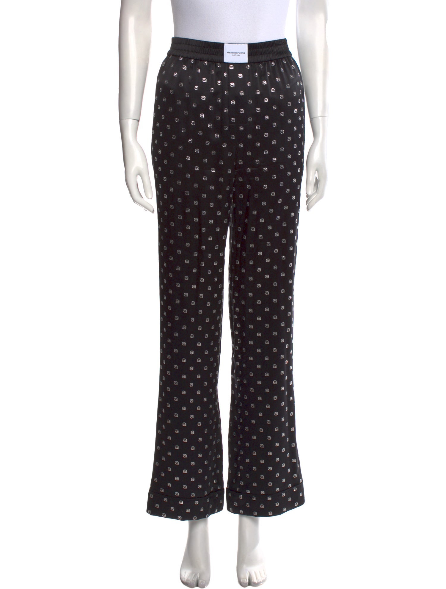 Alexander Wang Silk Wide Leg Pants