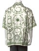 Alexander Wang Silk Graphic Print Shirt