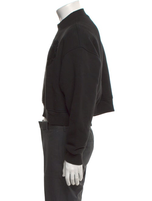 Alexander Wang Graphic Print Mock Neck Pullover