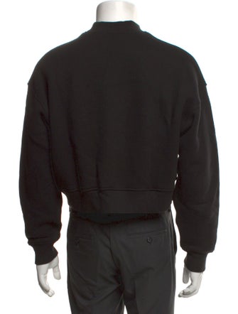 Alexander Wang Graphic Print Mock Neck Pullover