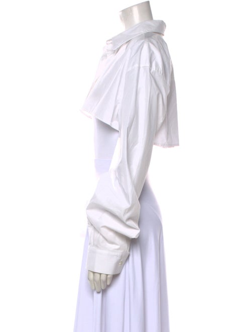 Alexander Wang Long Sleeve Crop Top