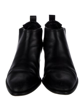 Alexander Wang Leather Chelsea Boots