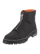 Alexander Wang Nylon Studded Accents Combat Boots