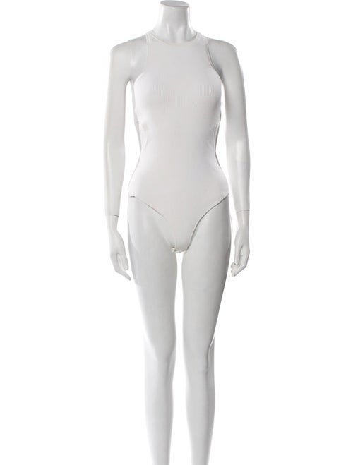 Alexander Wang Crew Neck Sleeveless Bodysuit