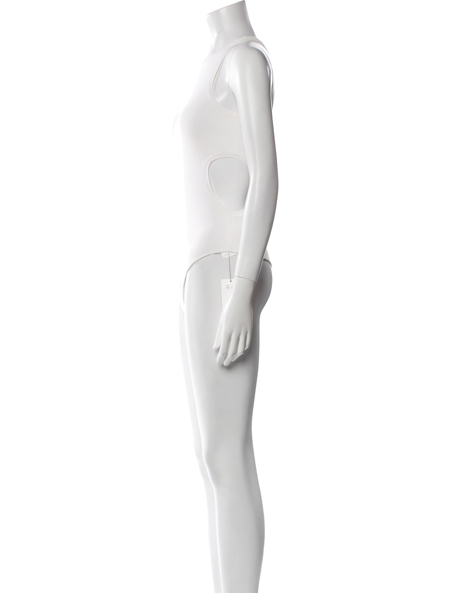 Alexander Wang Crew Neck Sleeveless Bodysuit