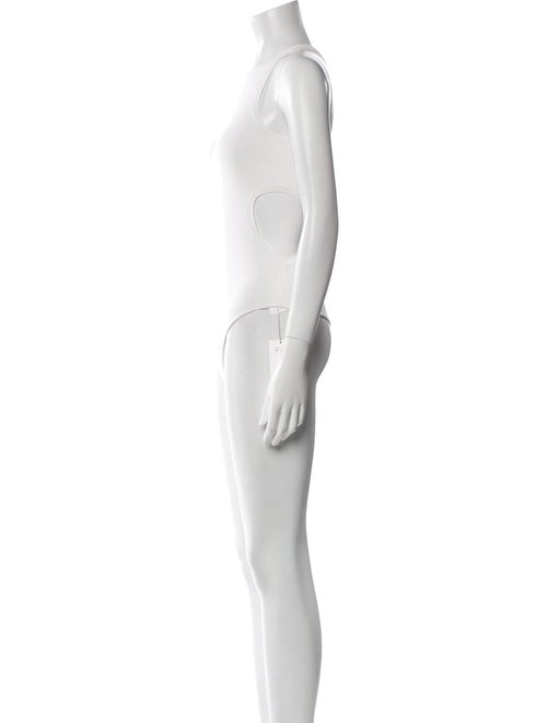 Alexander Wang Crew Neck Sleeveless Bodysuit