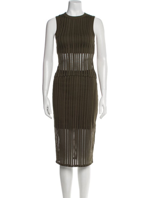 T by Alexander Wang Striped Skirt Suit