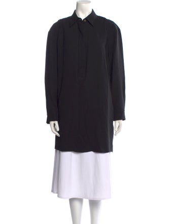 Alexander Wang Silk Long Sleeve Tunic