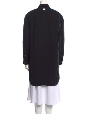 Alexander Wang Silk Long Sleeve Tunic