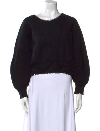 Alexander Wang Wool Scoop Neck Sweater