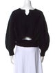 Alexander Wang Wool Scoop Neck Sweater