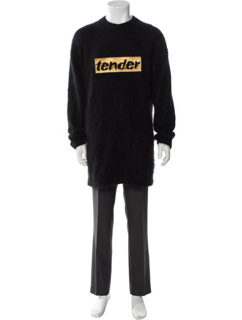 Alexander Wang Graphic Print Mock Neck Pullover