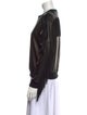 Alexander Wang Lambskin Crew Neck Sweatshirt