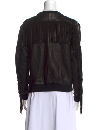Alexander Wang Lambskin Crew Neck Sweatshirt