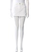 Alexander Wang Raw-Edge Trim Mini Skirt